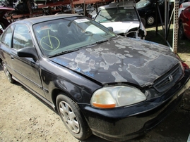 1998 HONDA CIVIC DX 2DR BLACK 1.7L AT A16343